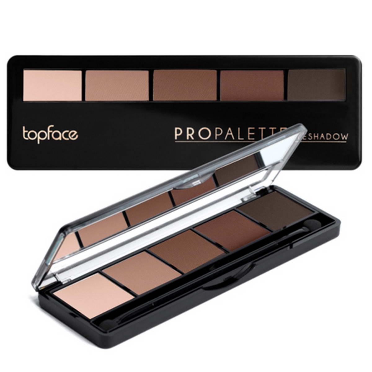 Тіні для повік TopFace Pro Palette PT501 (008) 5-колірні 9 г