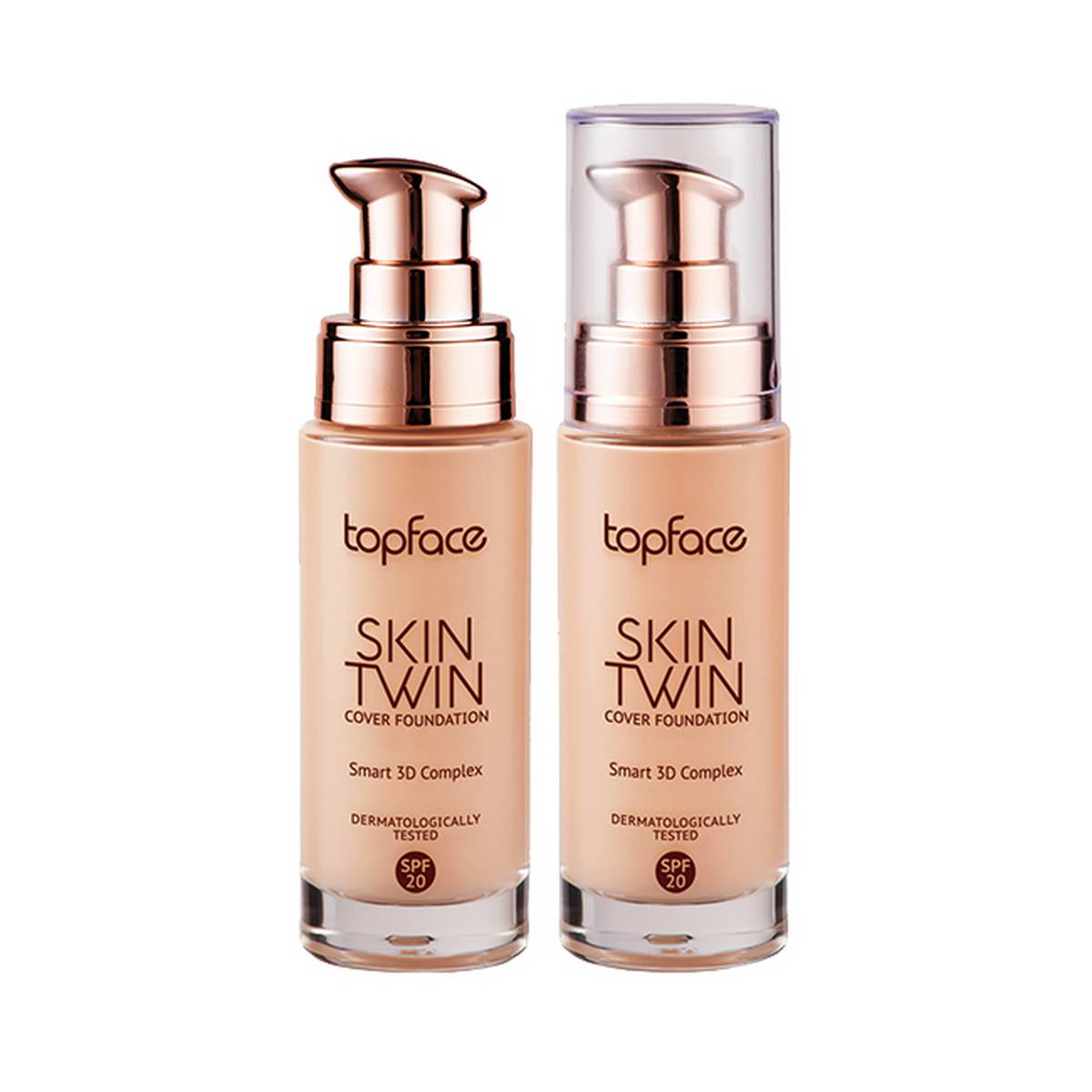 Тональна основа для обличчя TopFace Skin Twin PT464 (04) 32 мл