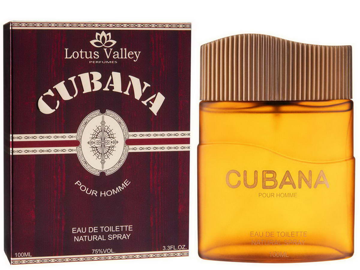 Туалетна вода для чоловіків Lotus Valley Cubana 100мл (MM32008)