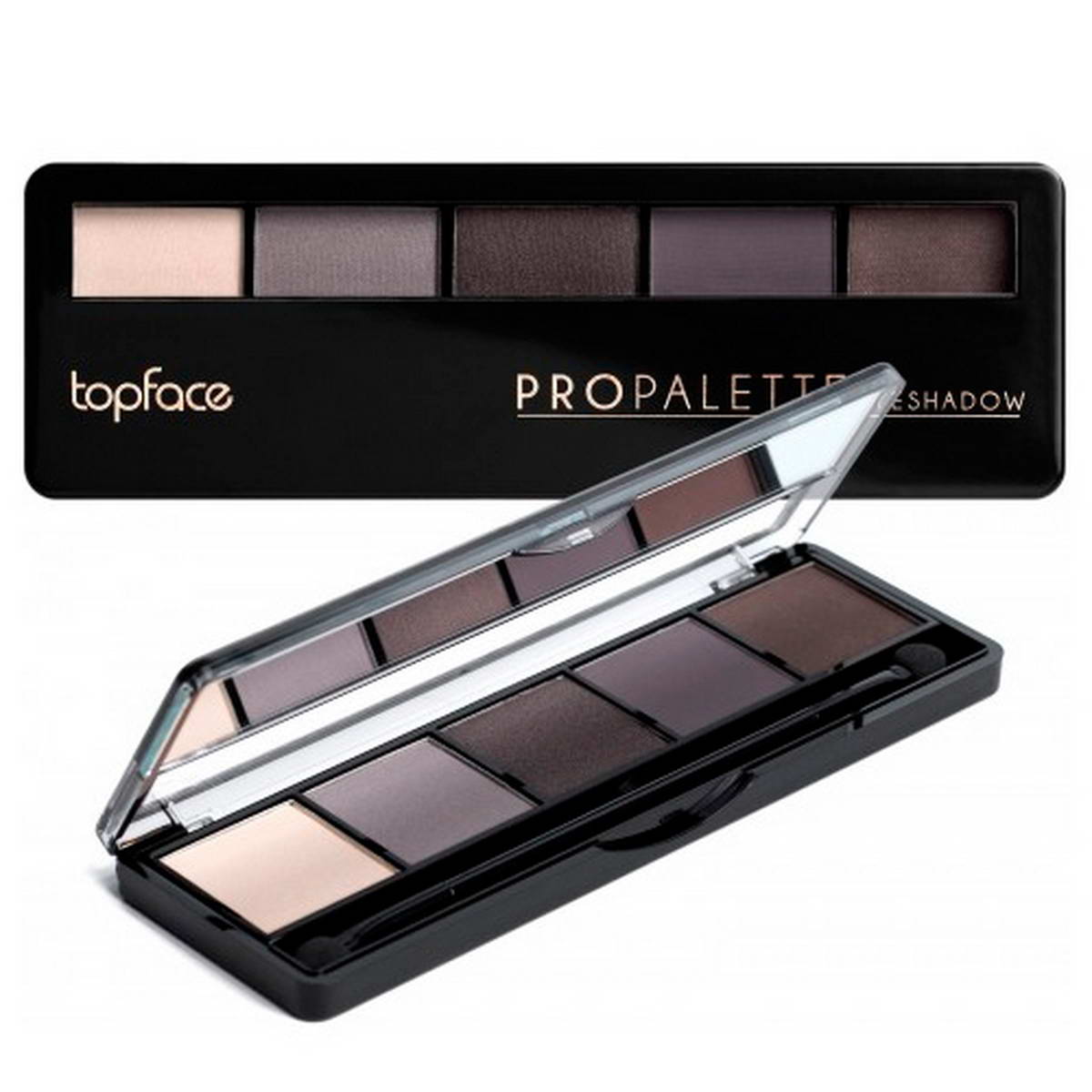 Тіні для повік TopFace Pro Palette PT501 (016) 5-колірні 9 г