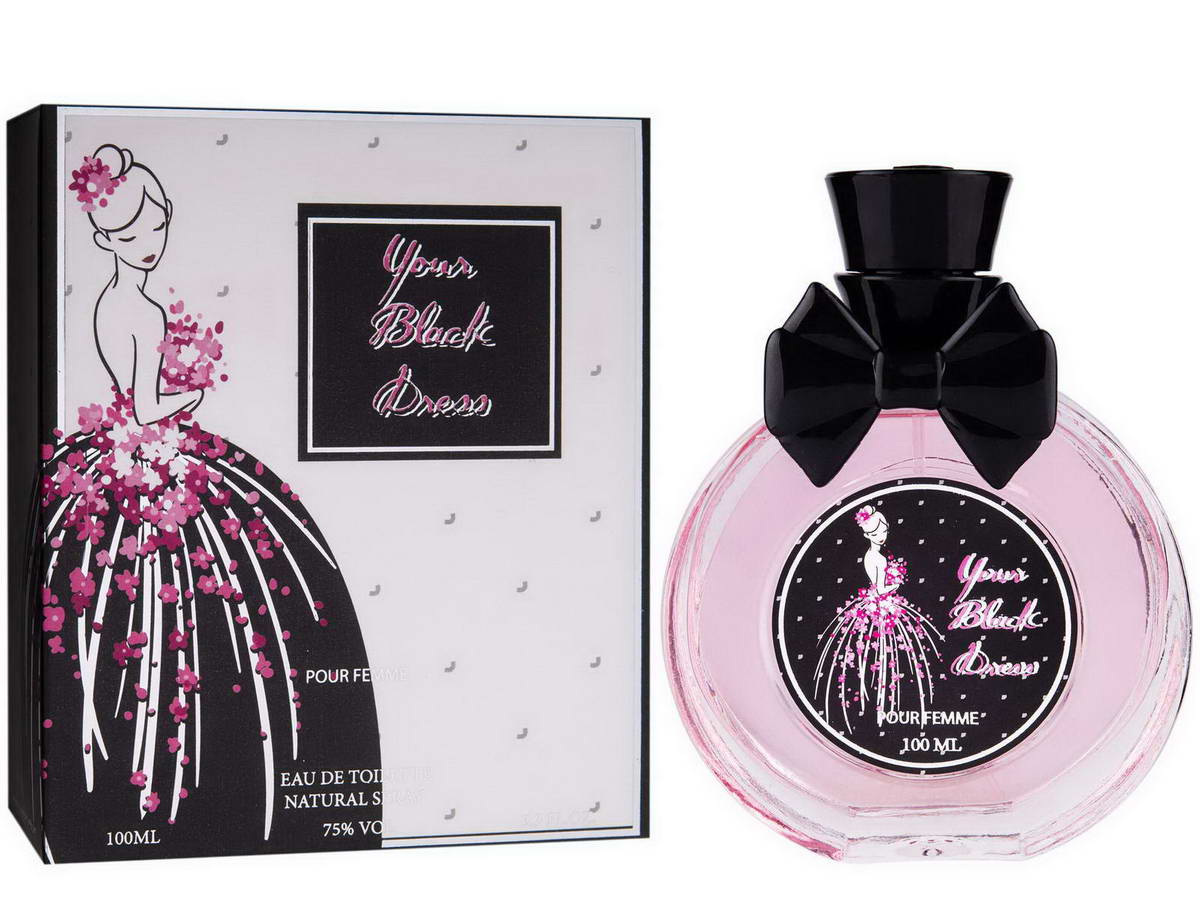 Туалетна вода для жінок Lotus Valley Your Black Dress 100мл (MM32127)