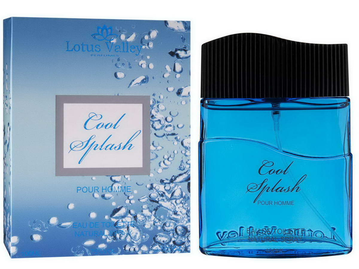 Туалетна вода для чоловіків Lotus Valley Cool Splash 100мл (MM32005)