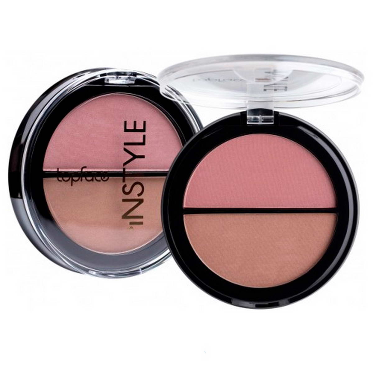 Рум'яна для обличчя TopFace Instyle Twin Blush On 2-колірні PT353 (004) 10 г