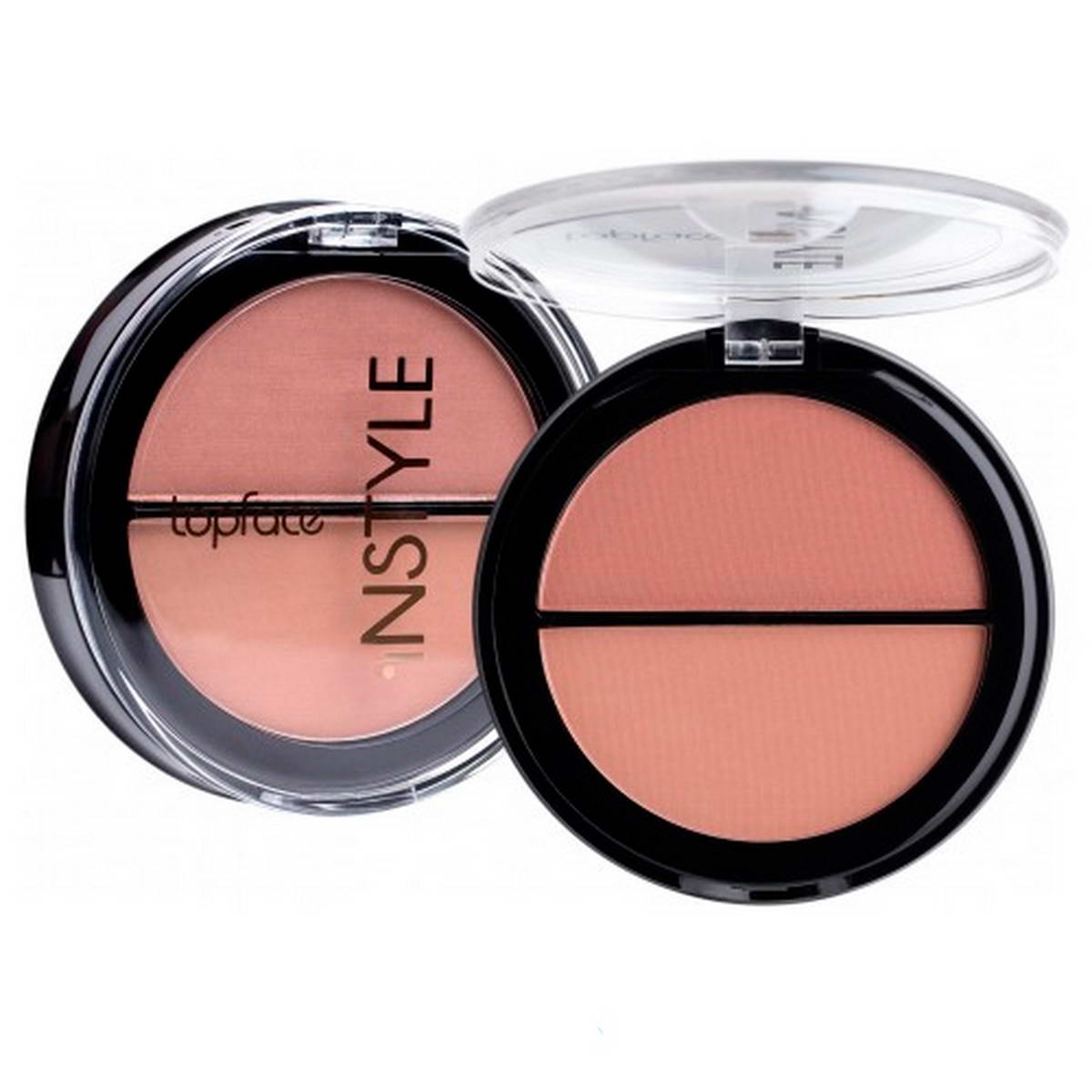 Рум'яна для обличчя TopFace Instyle Twin Blush On 2-колірні PT353 (003) 10 г
