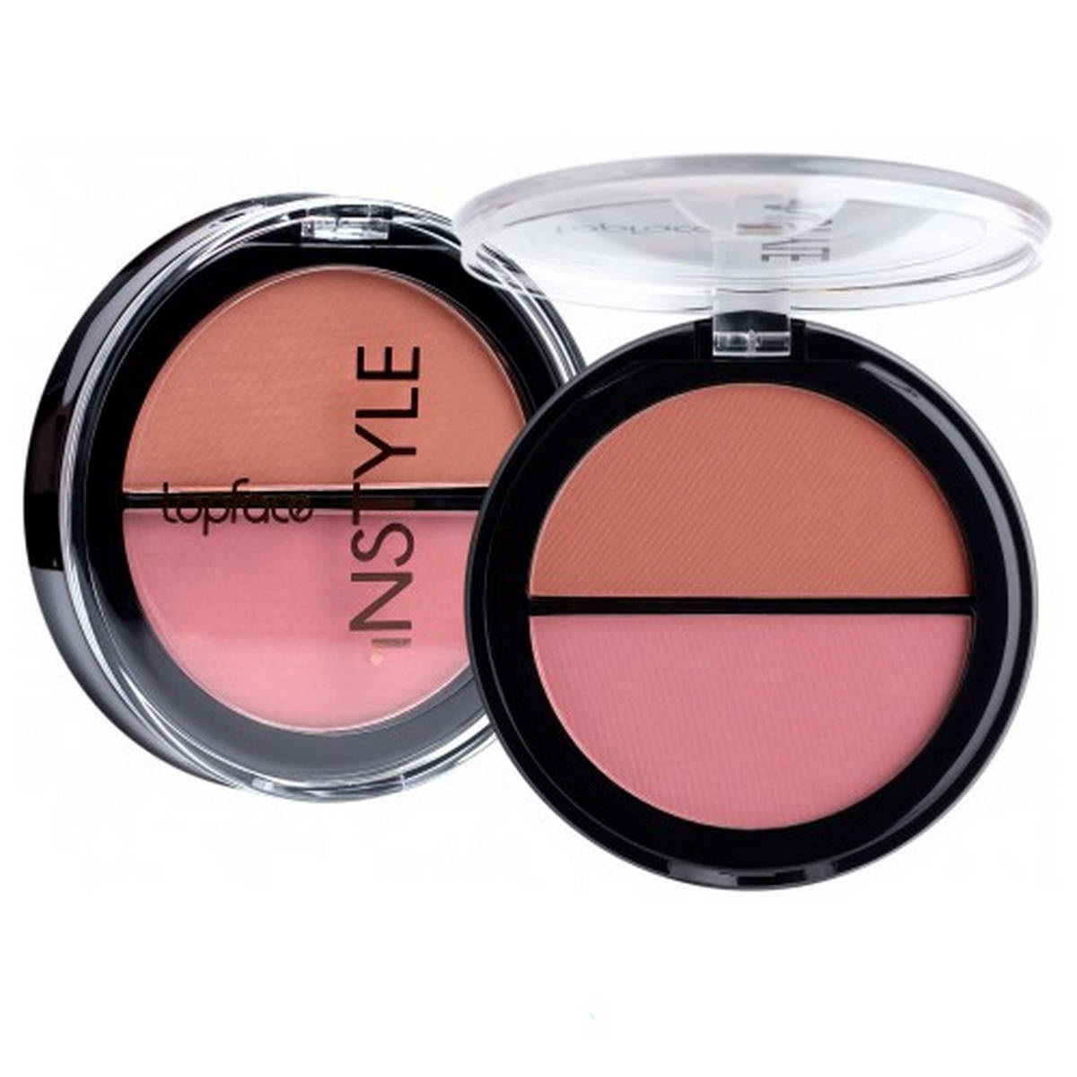 Рум'яна для обличчя TopFace Instyle Twin Blush On 2-колірні PT353 (006) 10 г
