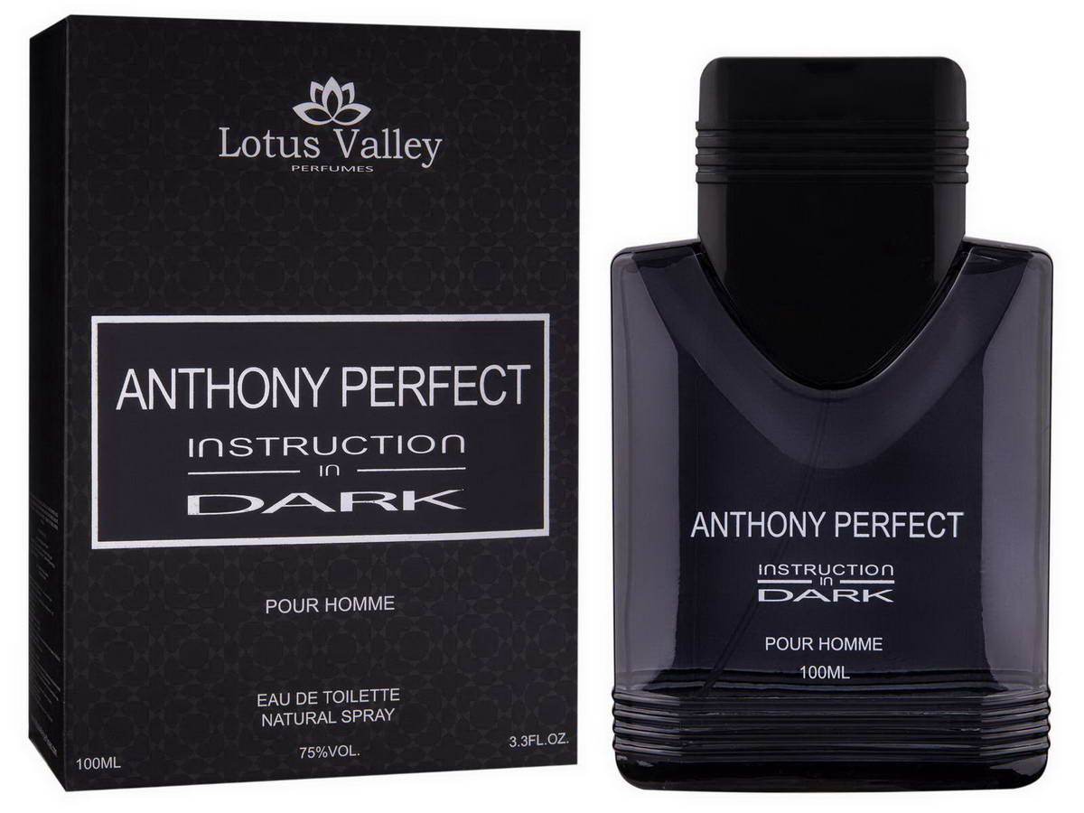 Туалетна вода для чоловіків Lotus Valley Anthony Perfect Instruction In Dark 100мл (MM32153)
