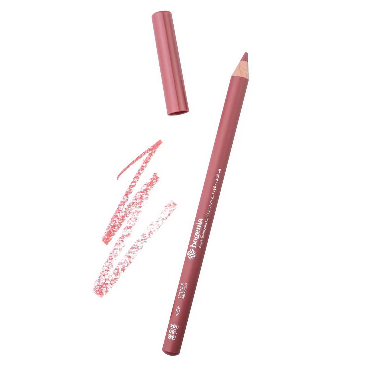 Олівець для губ Bogenia BG500 (004 Dark Rose)