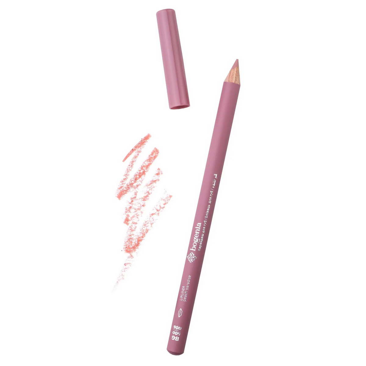 Олівець для губ Bogenia BG500 (006 Peach Paradise)