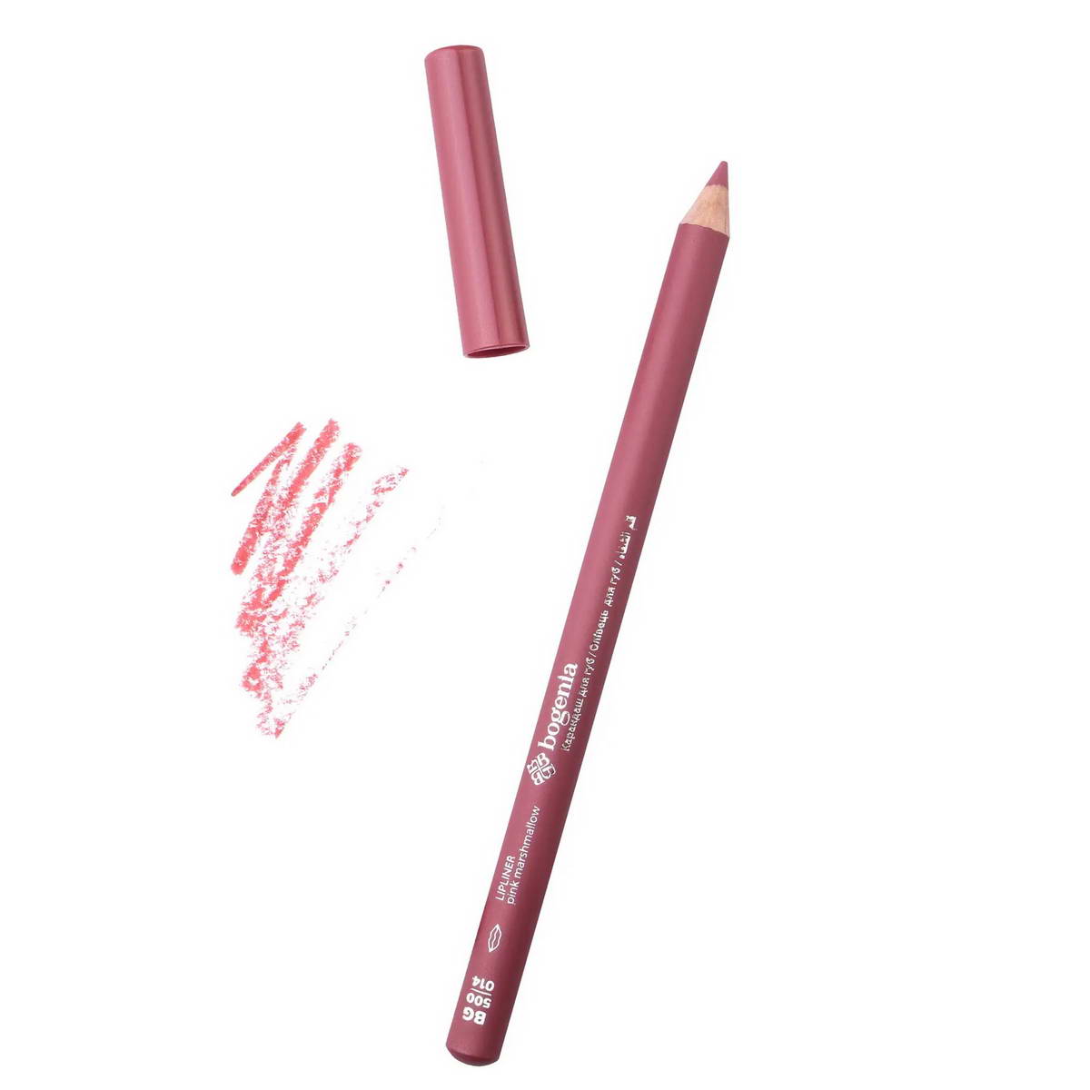 Олівець для губ Bogenia BG500 (014 Pink Marshmallow)