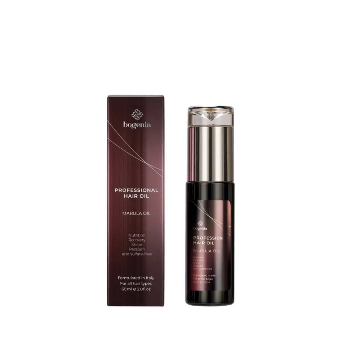 Олія для волосся Bogenia Marula Oil BG403 (004) 60 мл