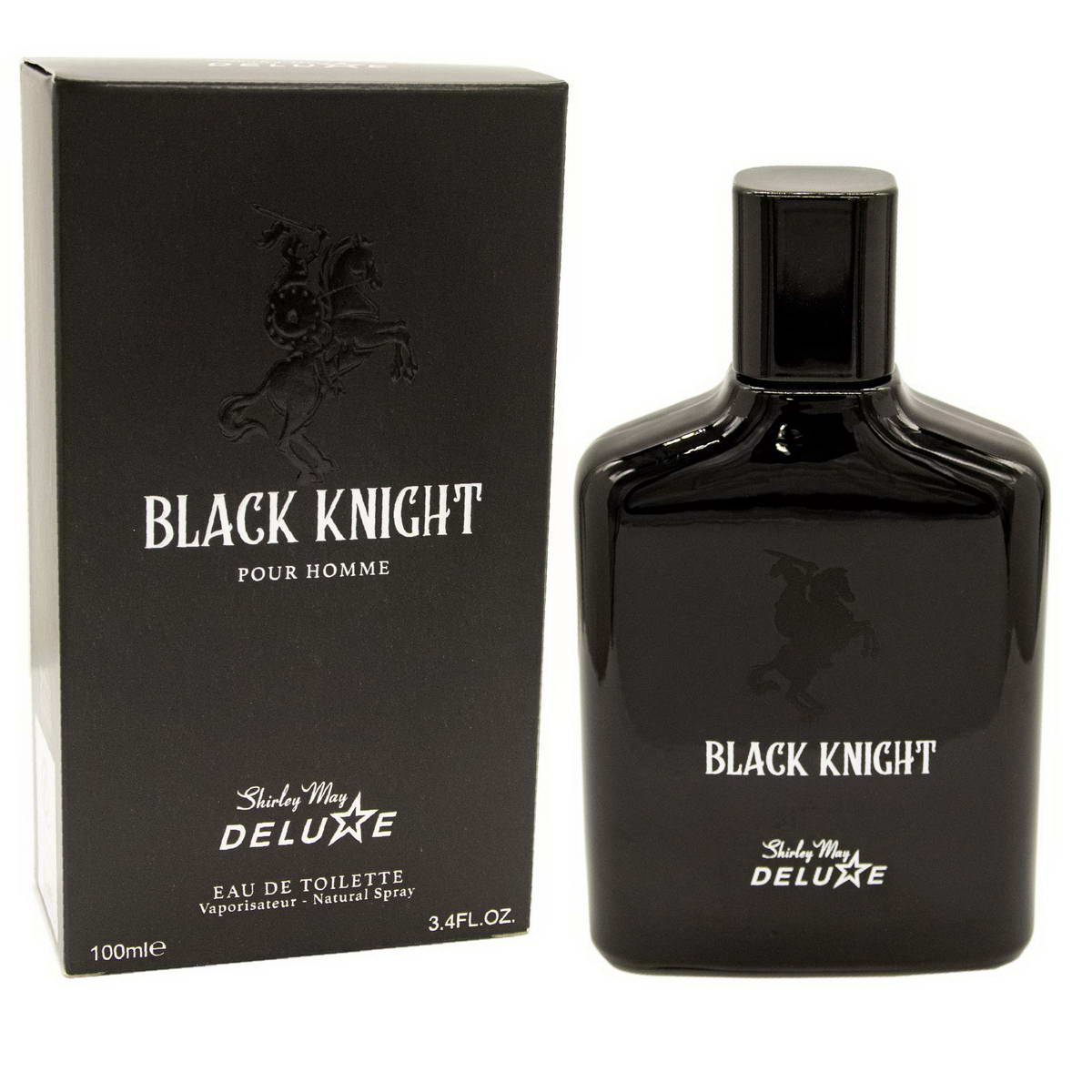Туалетна вода чоловіча Shirley May Deluxe Black Knight 100 мл (MM37002)