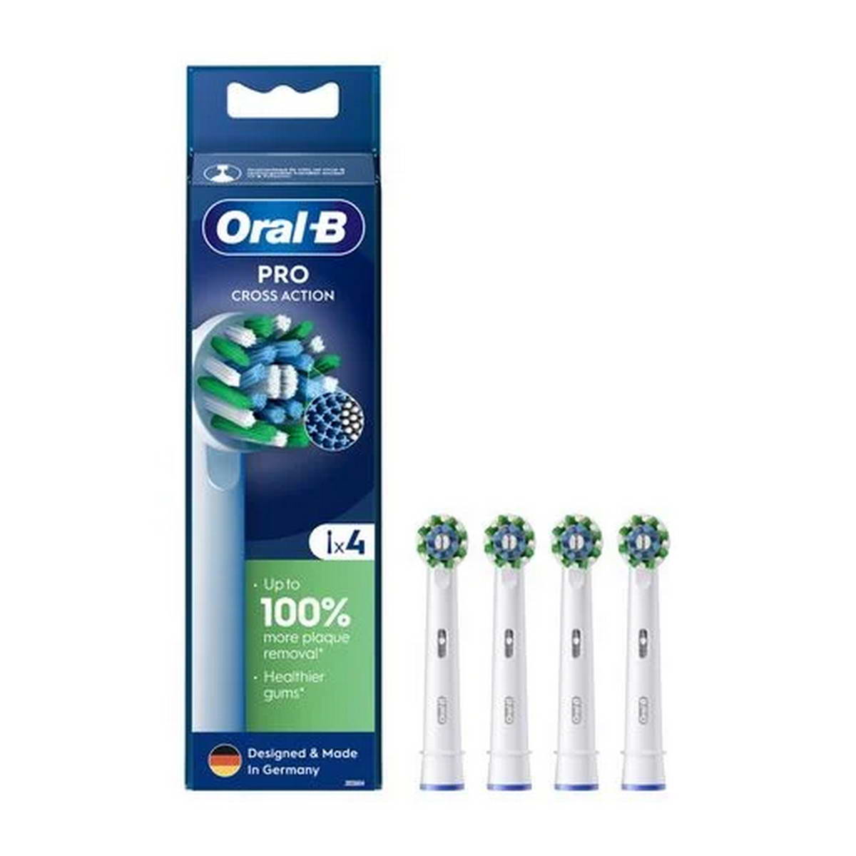 Насадка для електричної зубної щітки ORAL-B Cross Action 4шт