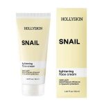 Крем помякшуючий для обличчя з муцином равлика Hollyskin Snail Face 50 мл