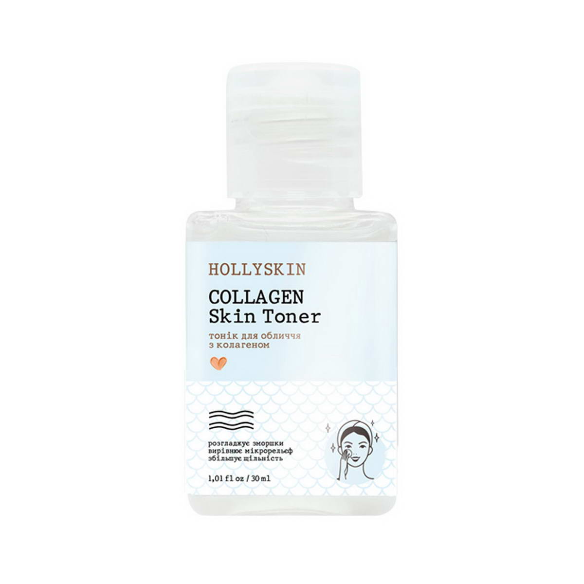 Тонік для обличчя Hollyskin Collagen Skin Toner 30 мл