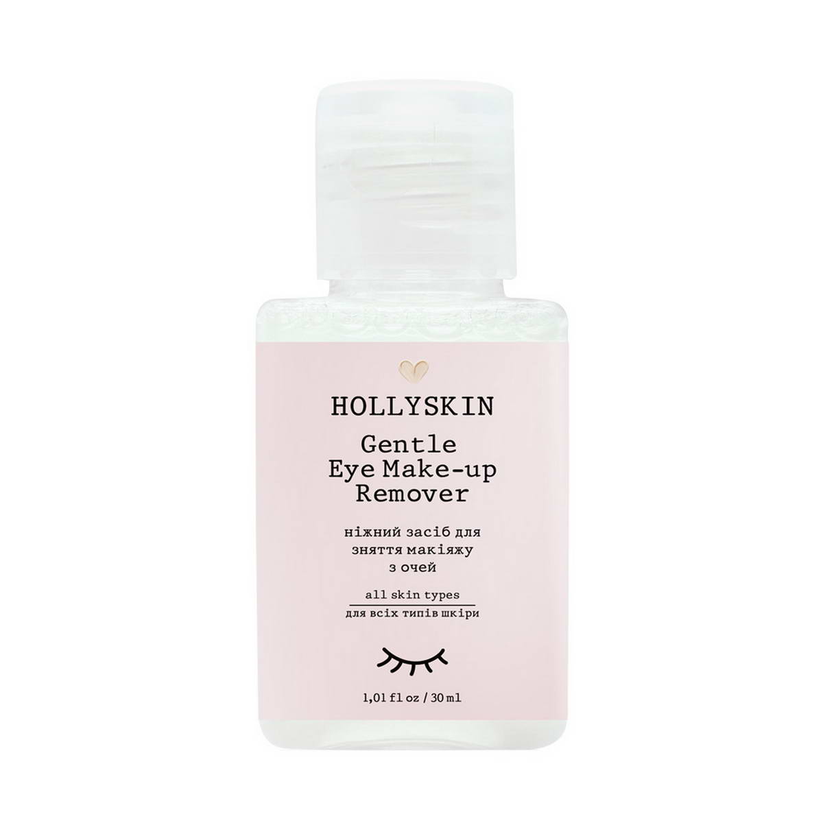 Зняття макіяжу з очей Hollyskin Gentle Eye Make-Up Remover 30 мл