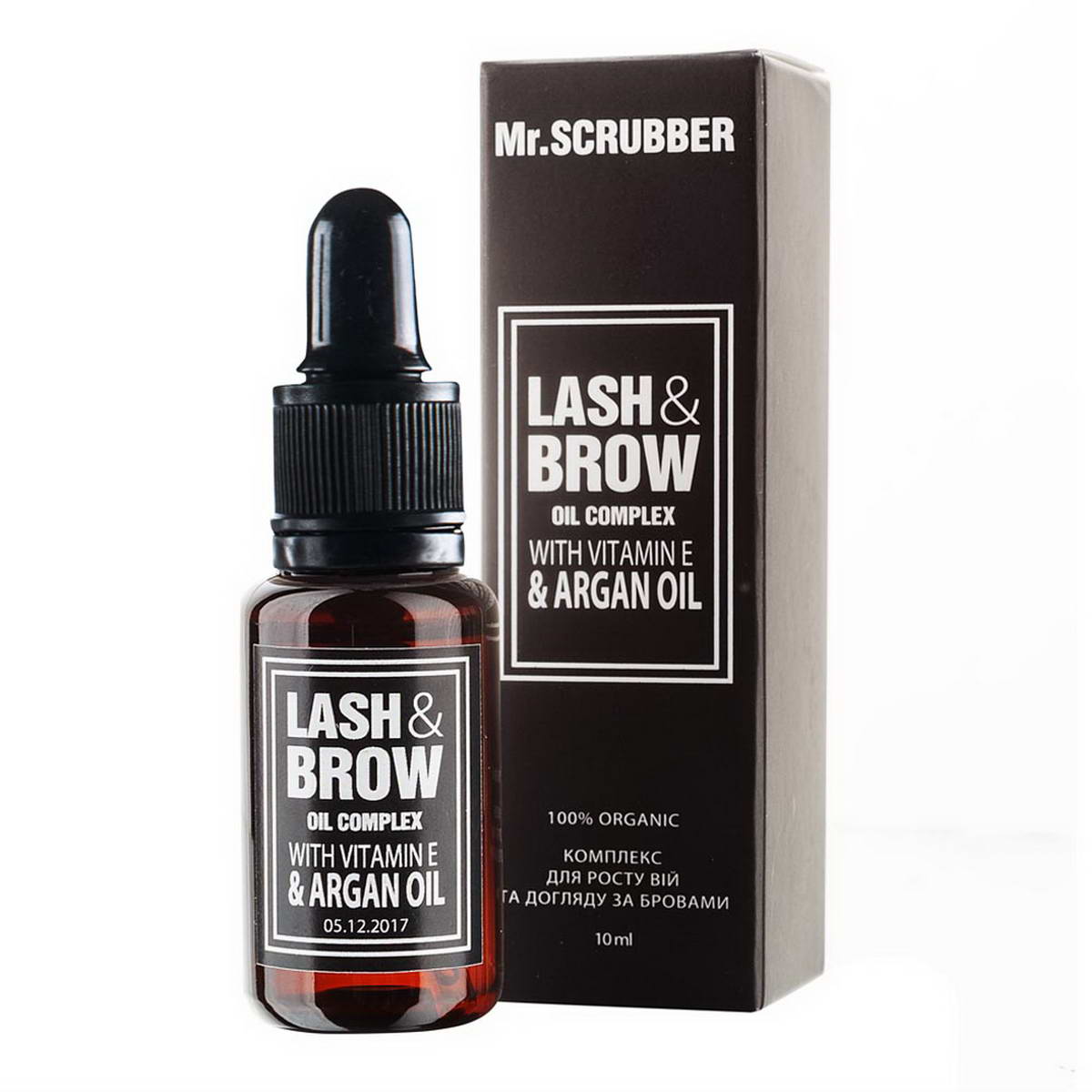 Олія для брів і вій Mr.SCRUBBER Lash&Brow Oil Complex 10 мл