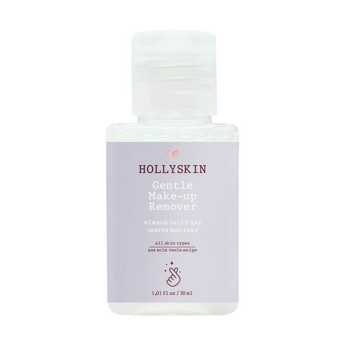Засіб для зняття макіяжу Hollyskin Gentle Make-Up Remover 30 мл