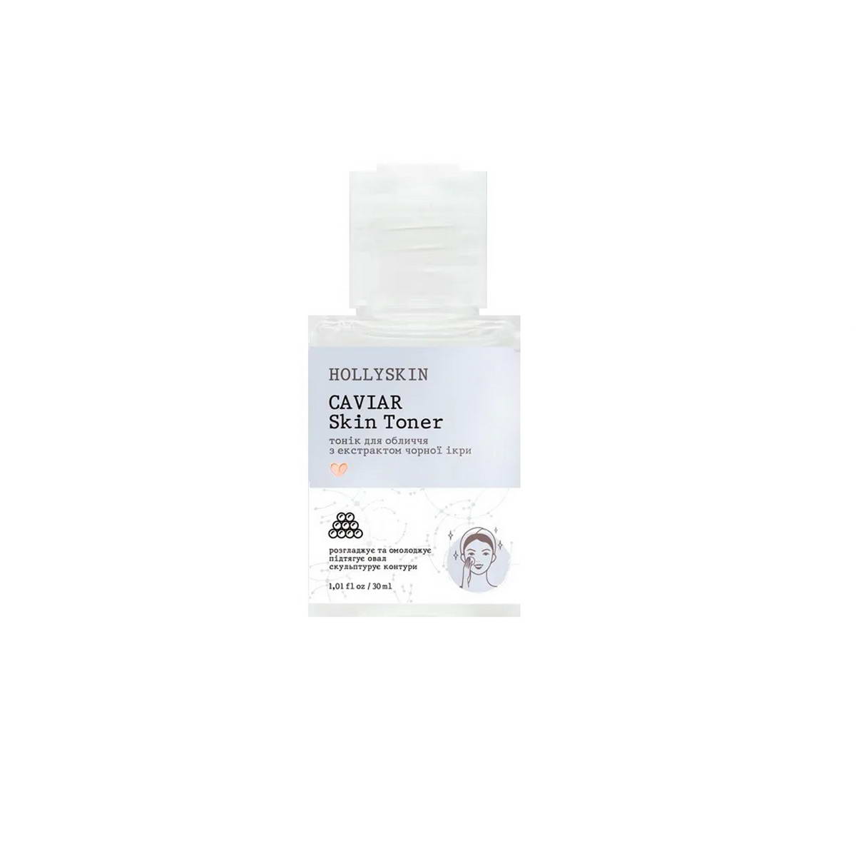 Тонік для обличчя Hollyskin Caviar Skin Toner 30 мл