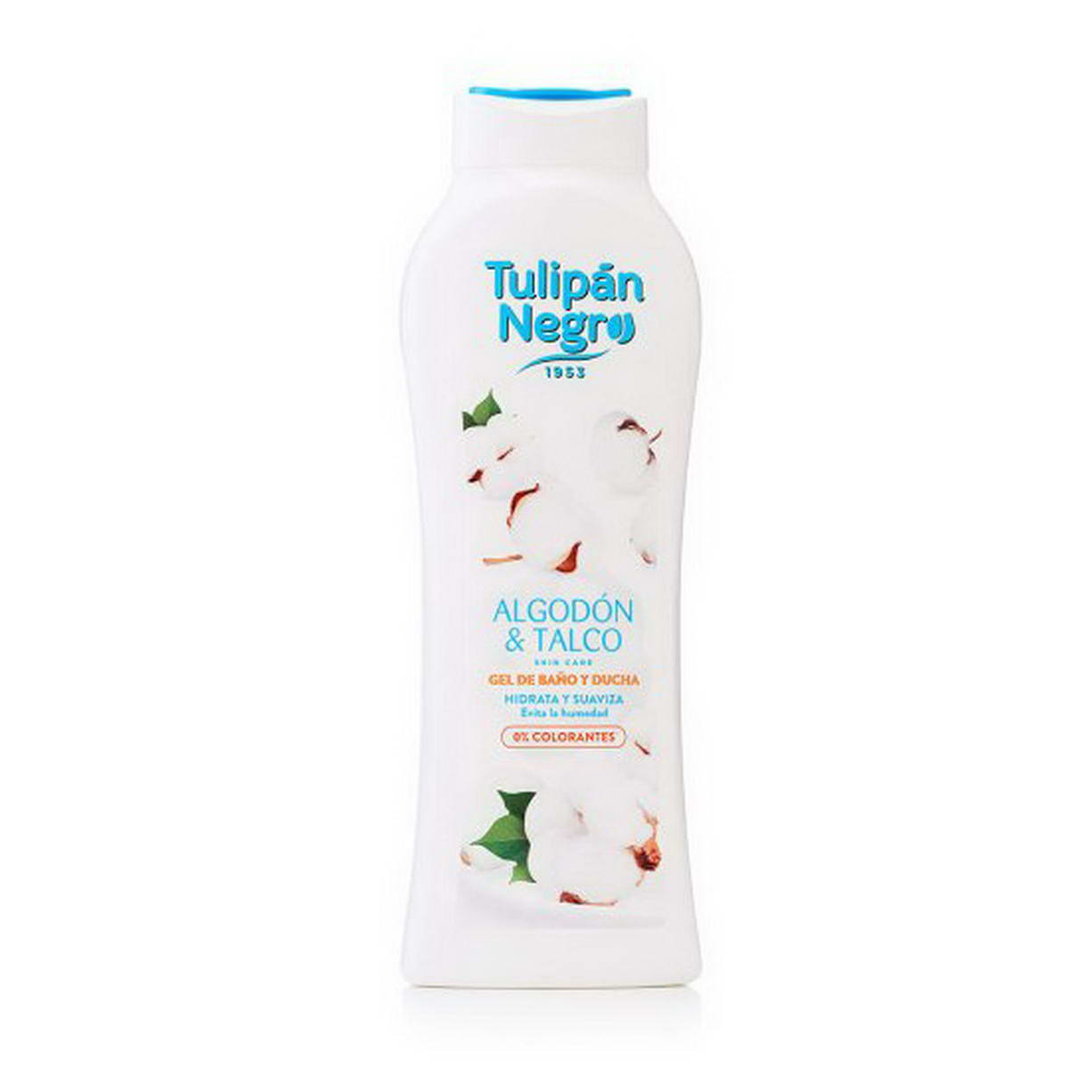 Гель для душу Бавовна та тальк Tulipan Negro 650 мл
