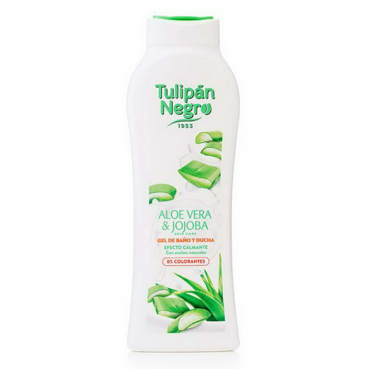 Гель для душу Алое Вера та жожоба Tulipan Negro 650 мл