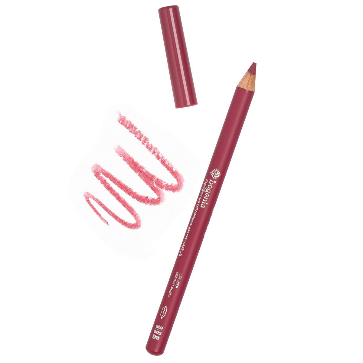 Олівець для губ Bogenia BG500 (016 Crimson Popsy)