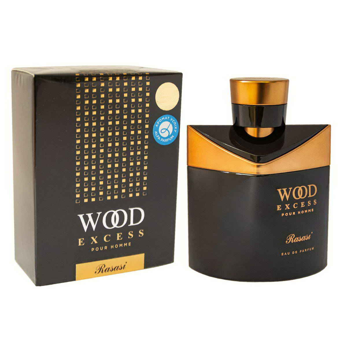 Парфумована вода чоловіча Rasasi Wood Excess men 100 мл (MM30007)