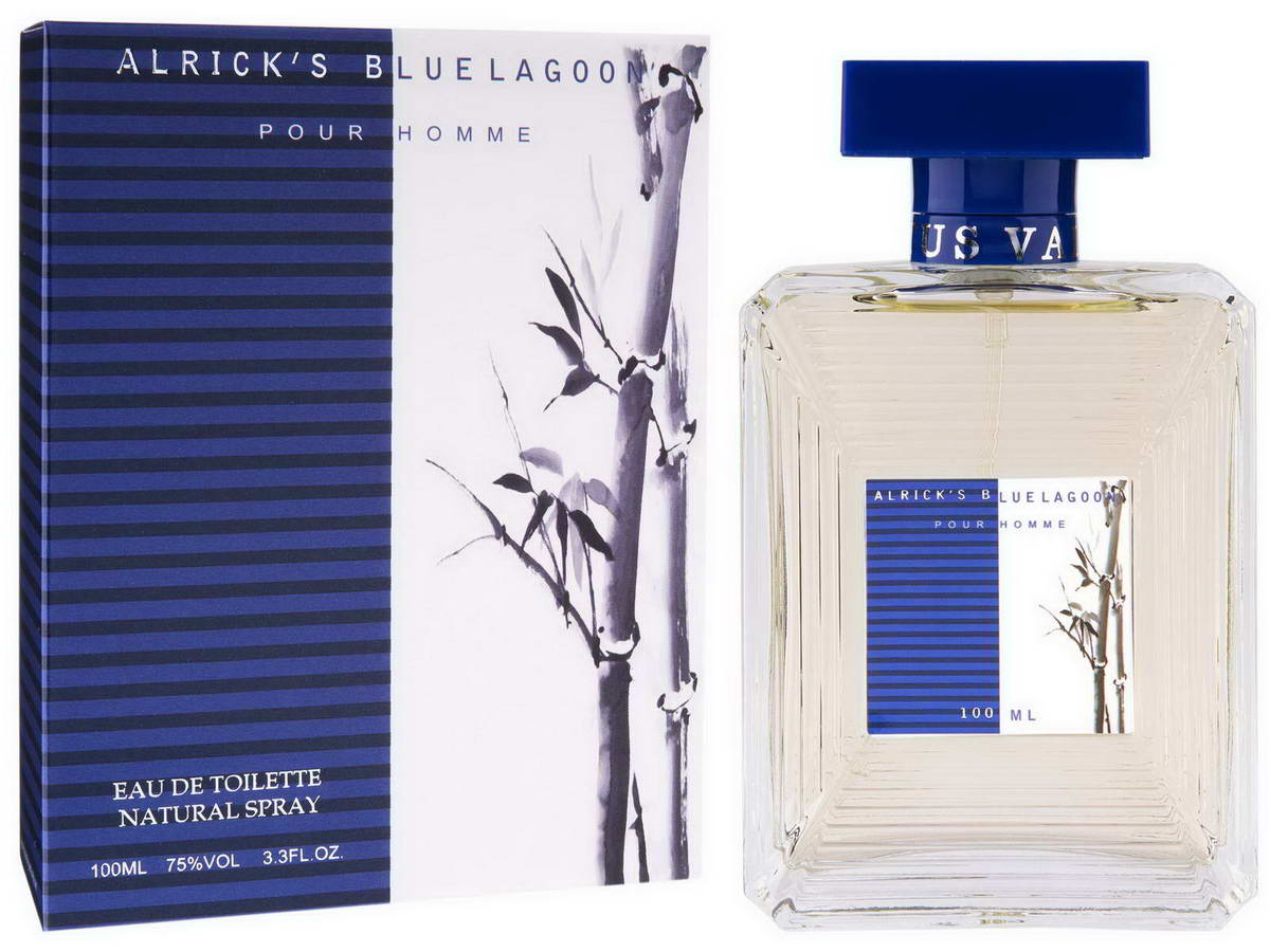 Туалетна вода для чоловіків Lotus Valley Alrick`s Blue Lagoon 100мл (MM32133)
