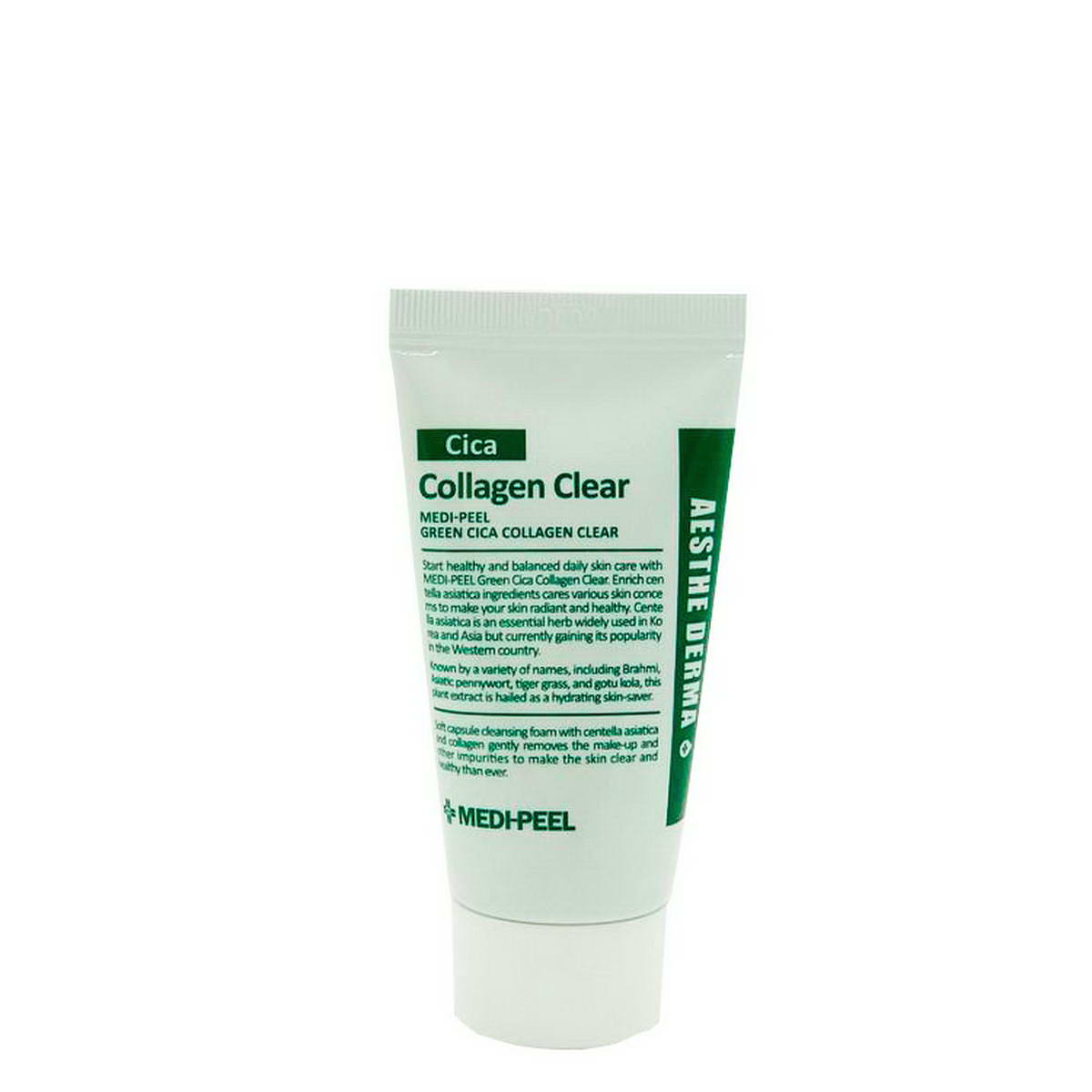 Гель для вмивання з колагеном Medi-Peel Green cica collagen clear 28 мл