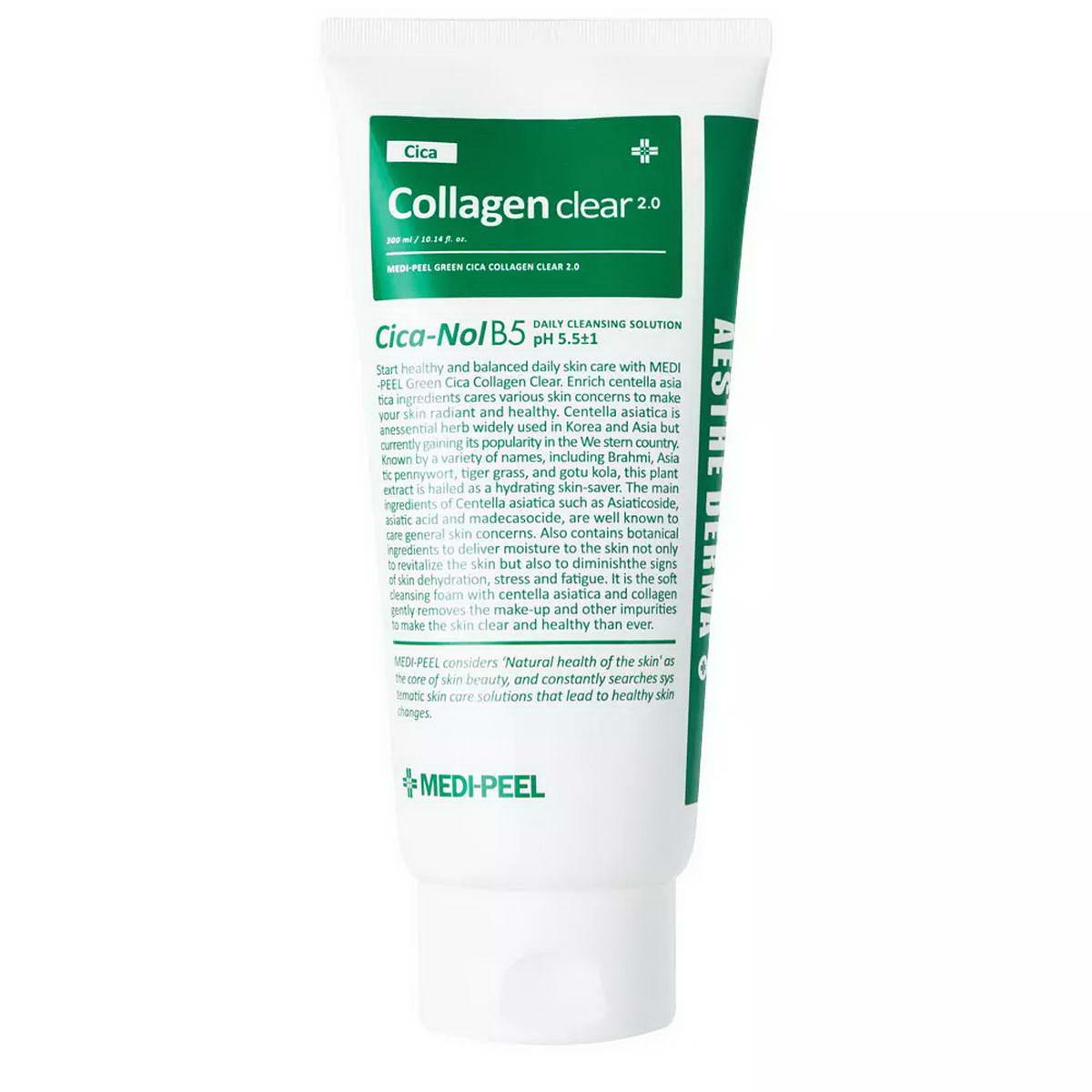 Гель для вмивання з колагеном Medi-Peel Green cica collagen clear 300 мл