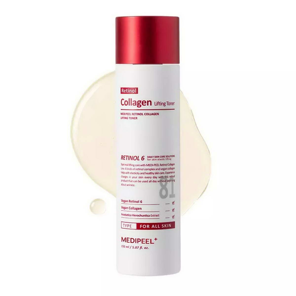 Тонер для обличчя омолоджувальний з ретинолом та колагеном Medi-Peel Retinol Collagen Lifting Toner 150 мл