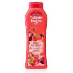 Гель для душу Полуниця та вишня Tulipan Negro 650мл