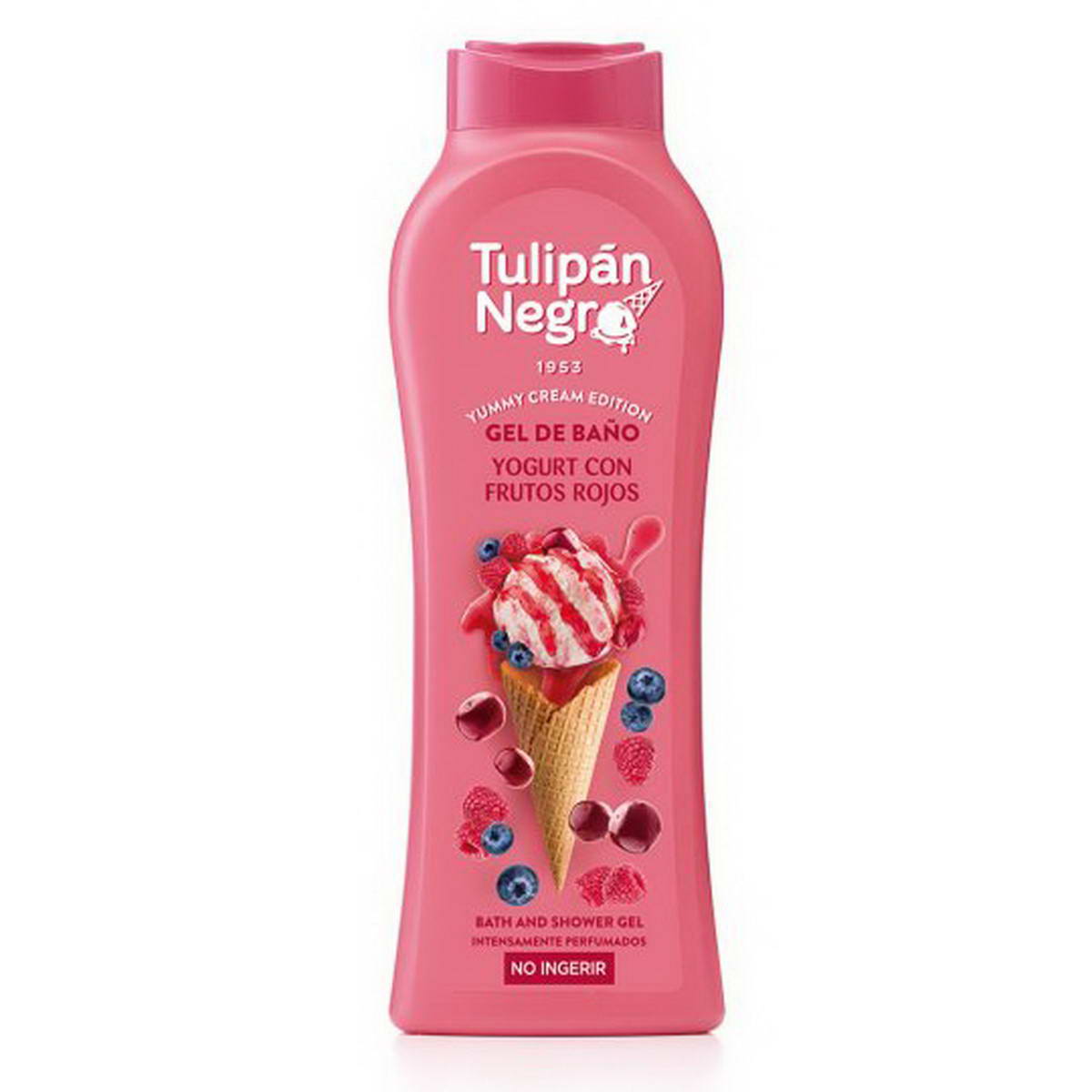 Гель для душу Ягідний йогурт Tulipan Negro 650 мл