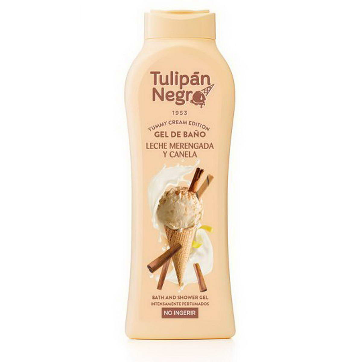 Гель для душу Молочне бізе Tulipan Negro 650 мл