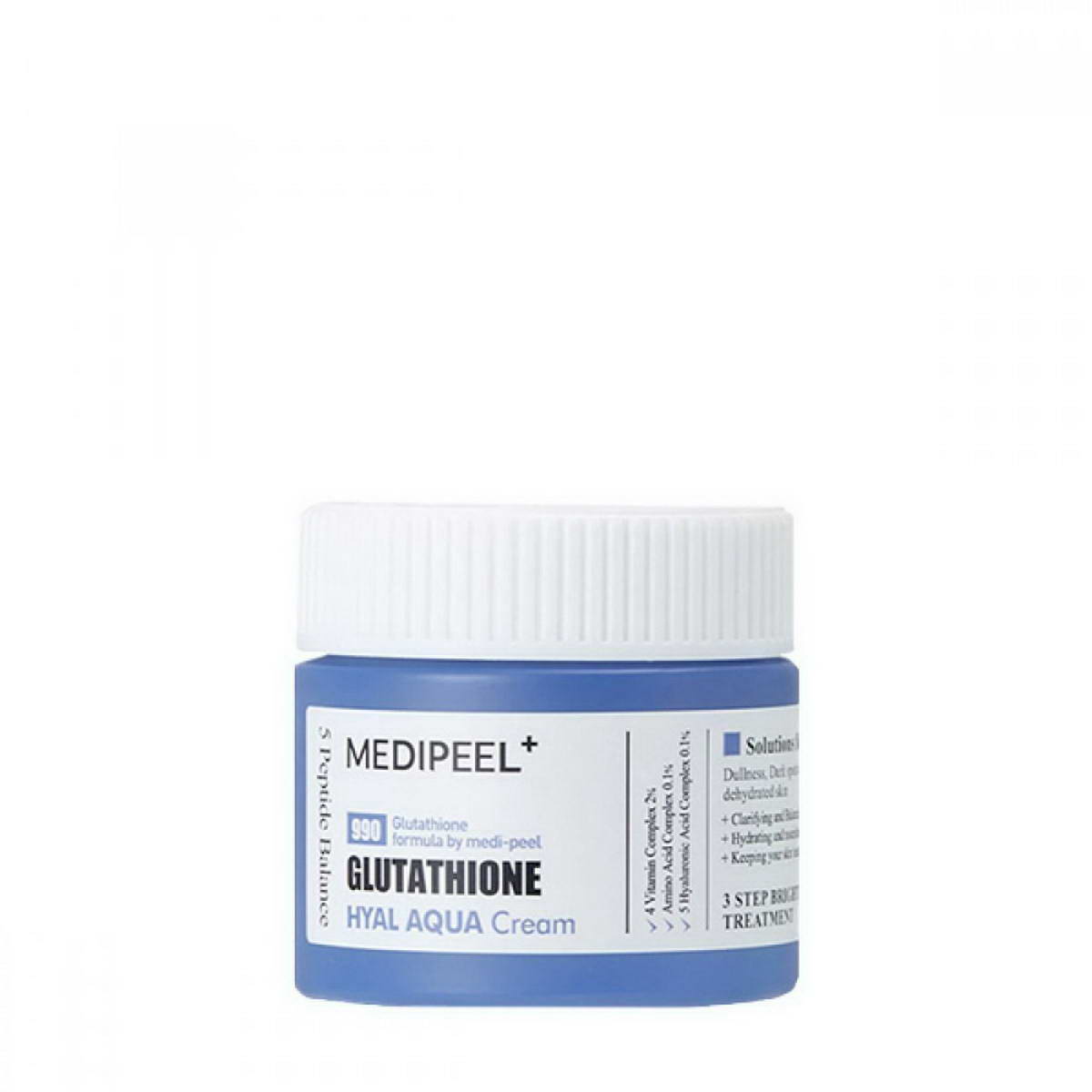 Крем-гель для обличчя зволожувальний Medi-Peel Glutathione Hyal Aqua Cream 50 мл