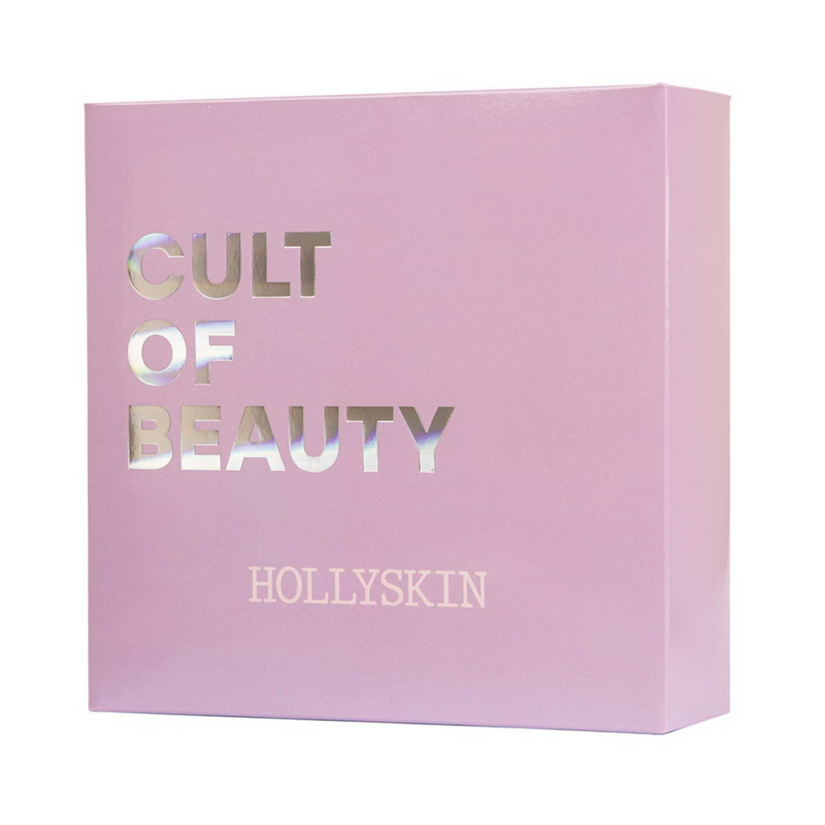 Коробка подарункова велика з голографічним тисненням Hollyskin Cult of beauty
