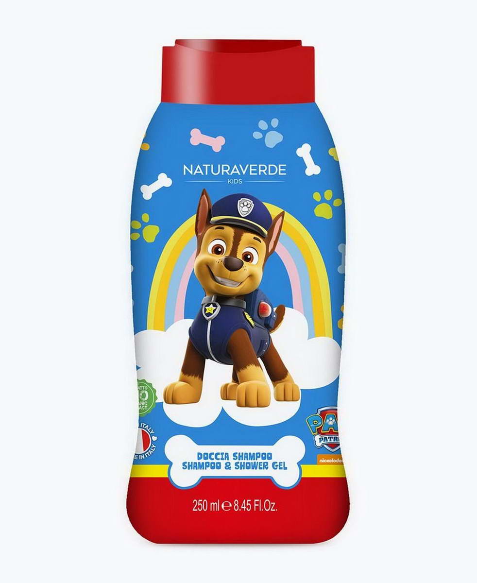 Шампунь та Гель для душу Paw Patrol Naturaverde Kids 250 мл