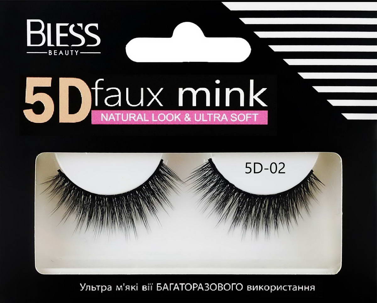 Вії накладні багаторазового використання Bless Beauty 5D 02
