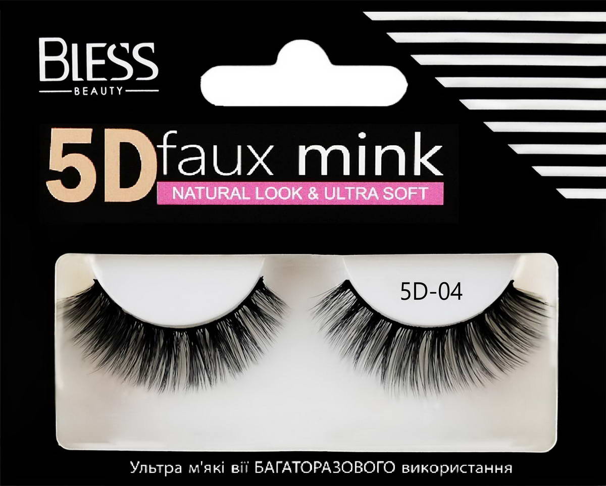 Вії накладні багаторазового використання Bless Beauty 5D 04