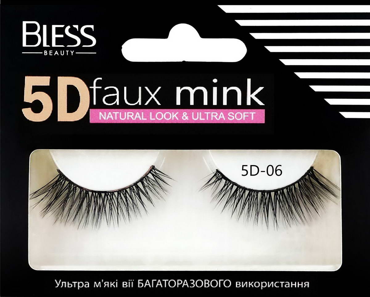 Вії накладні багаторазового використання Bless Beauty 5D 06