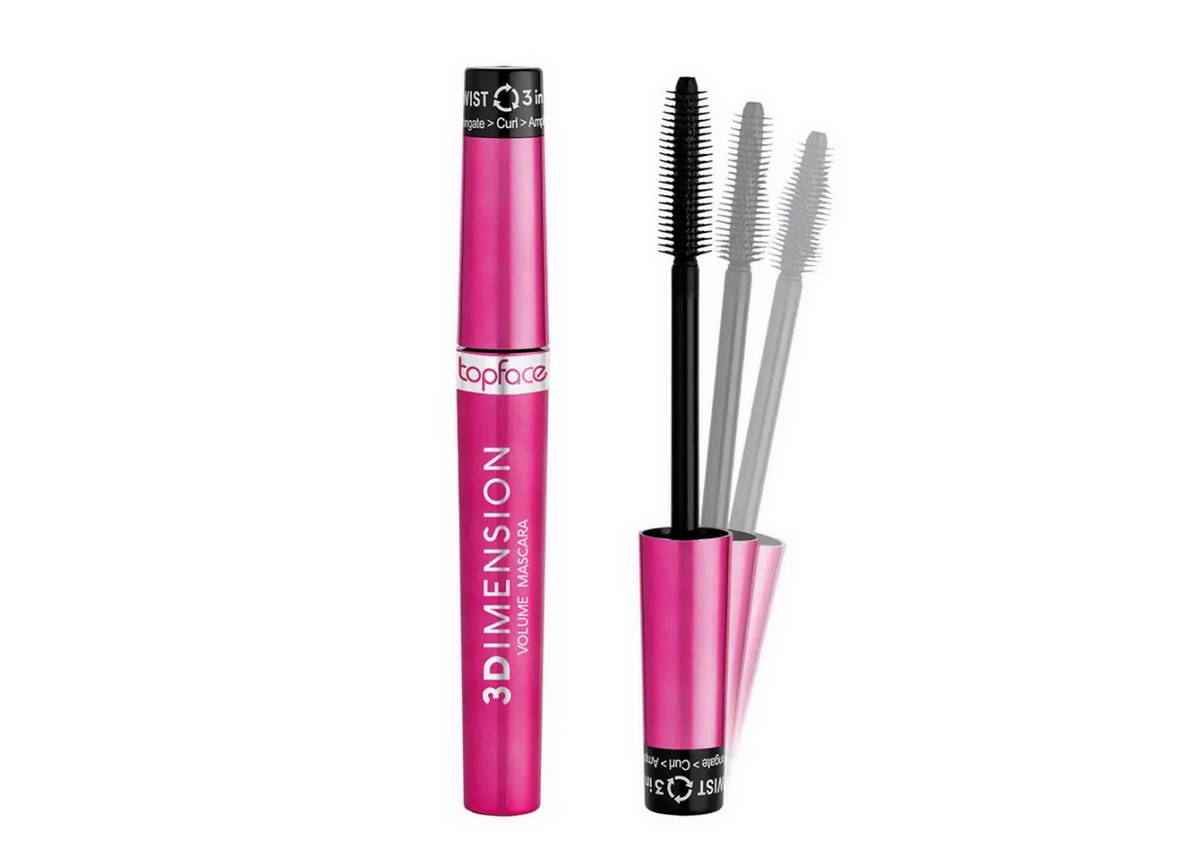 Туш для вій TopFace 3Dimension Volume Mascara PT314 8 мл