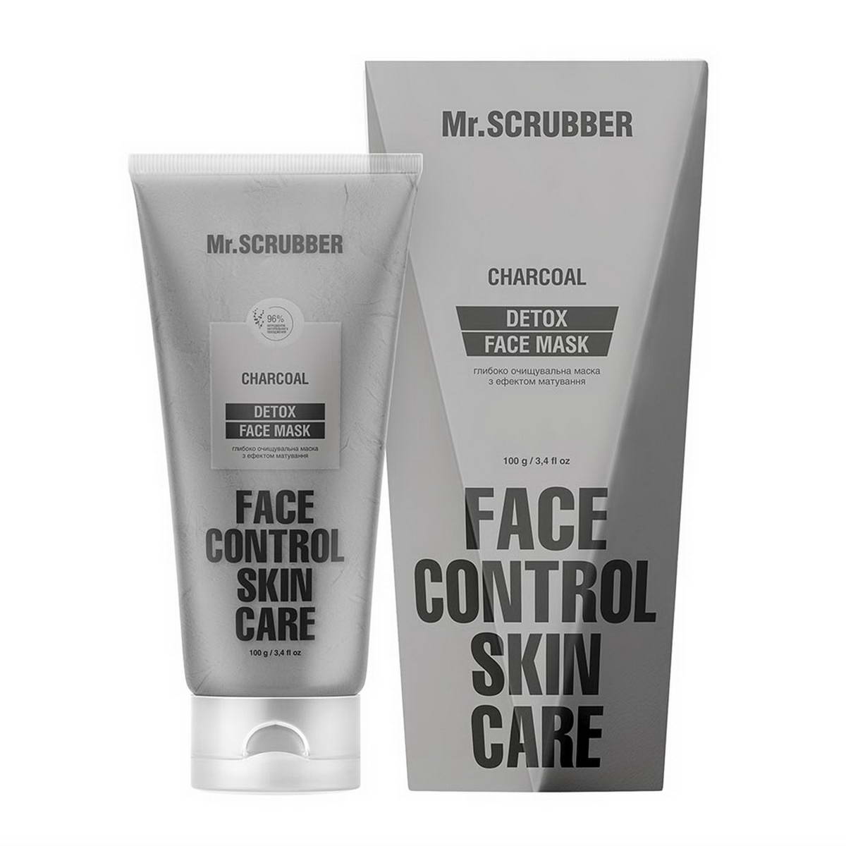 Маска для обличчя очищуюча Mr.SCRUBBER Detox Face Control 100 мл