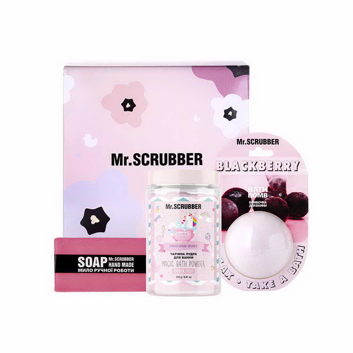 Набір Mr.SCRUBBER Pink Relax