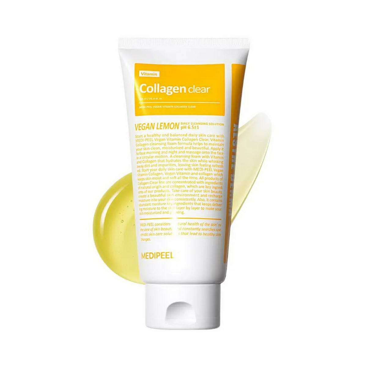 Гель для вмивання обличчя Medi-Peel Vegan Vitamin Collagen Clear 300 мл