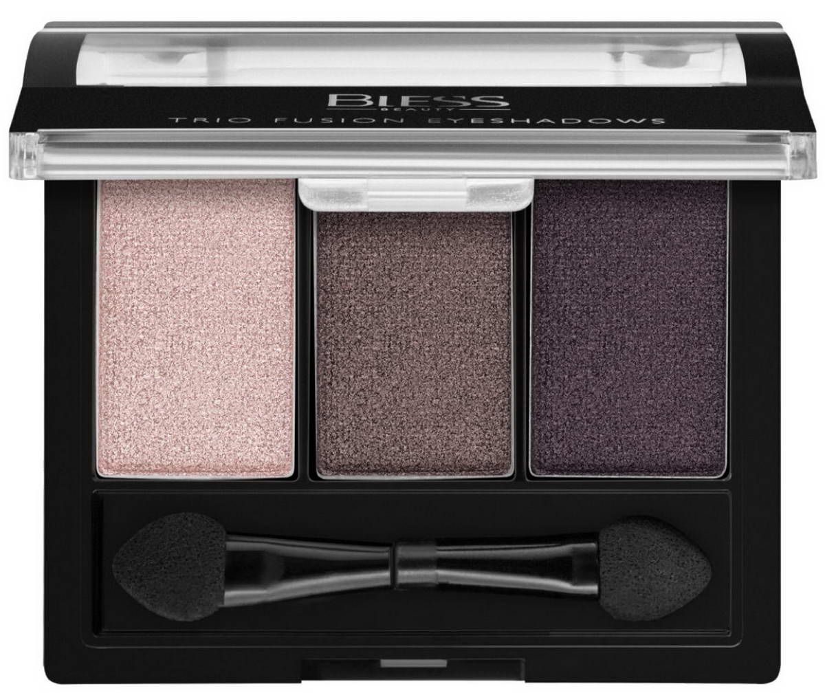 Тіні потрійні Bless Beauty Trio Fusion № 06