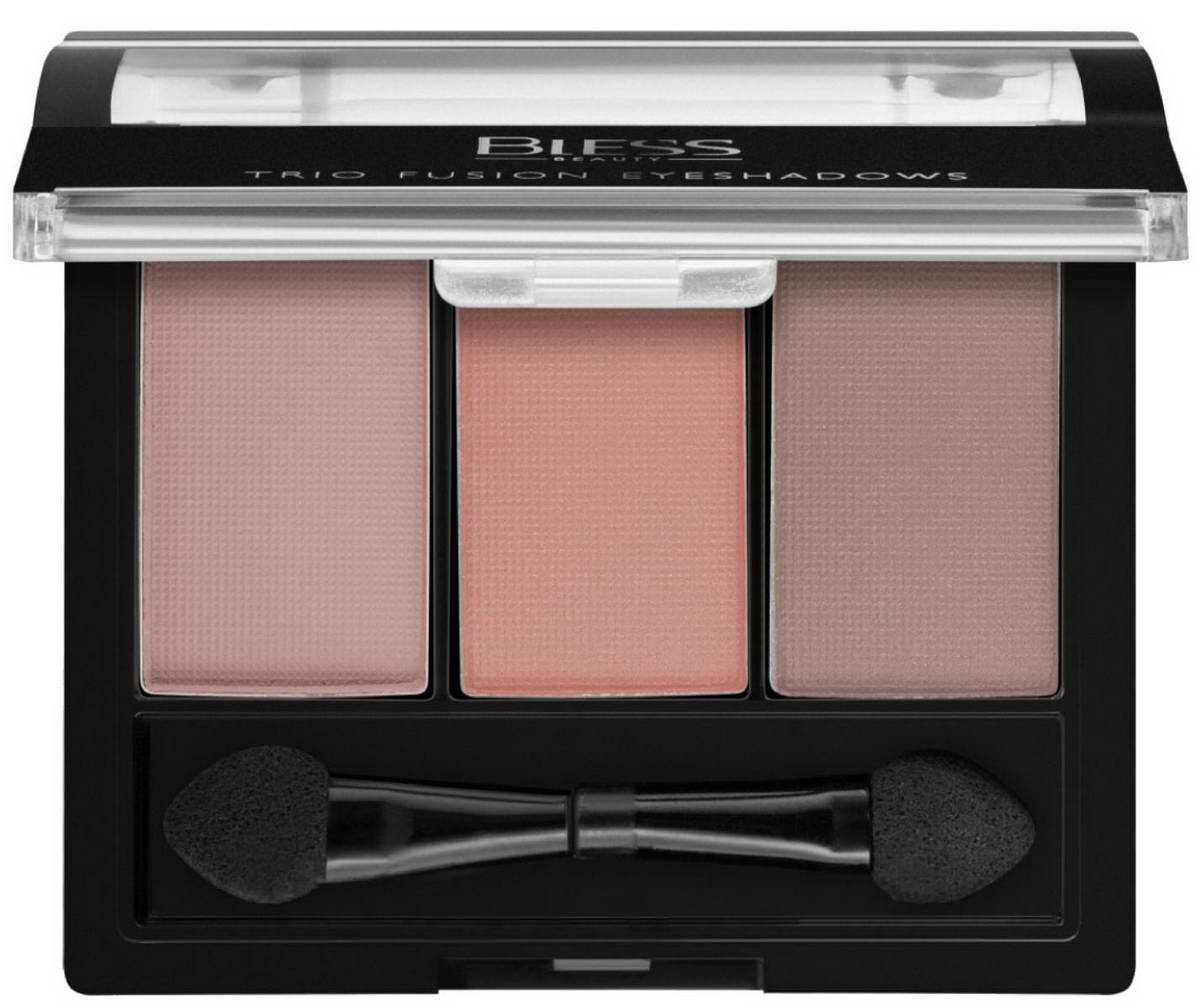 Тіні потрійні Bless Beauty Trio Fusion № 07