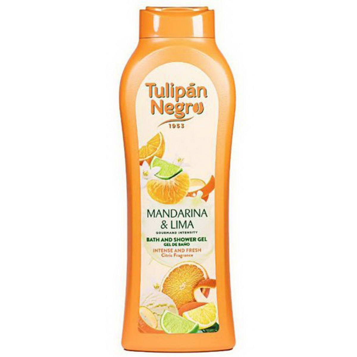 Гель для душу Мандарин та лайм Tulipan Negro 650 мл