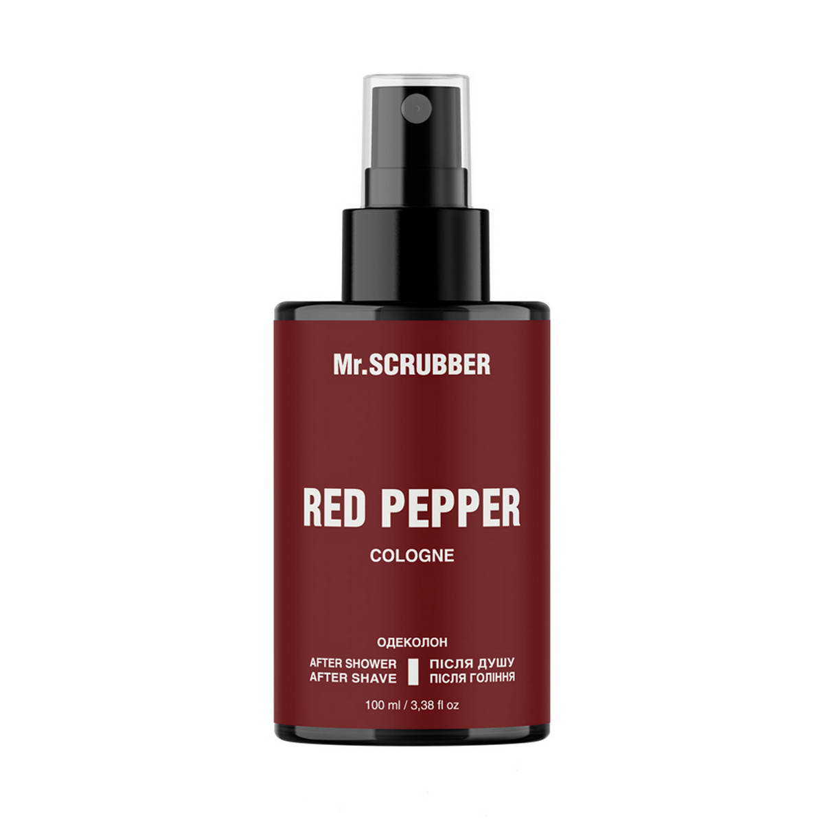 Одеколон після гоління Mr.SCRUBBER Red Pepper 100 мл