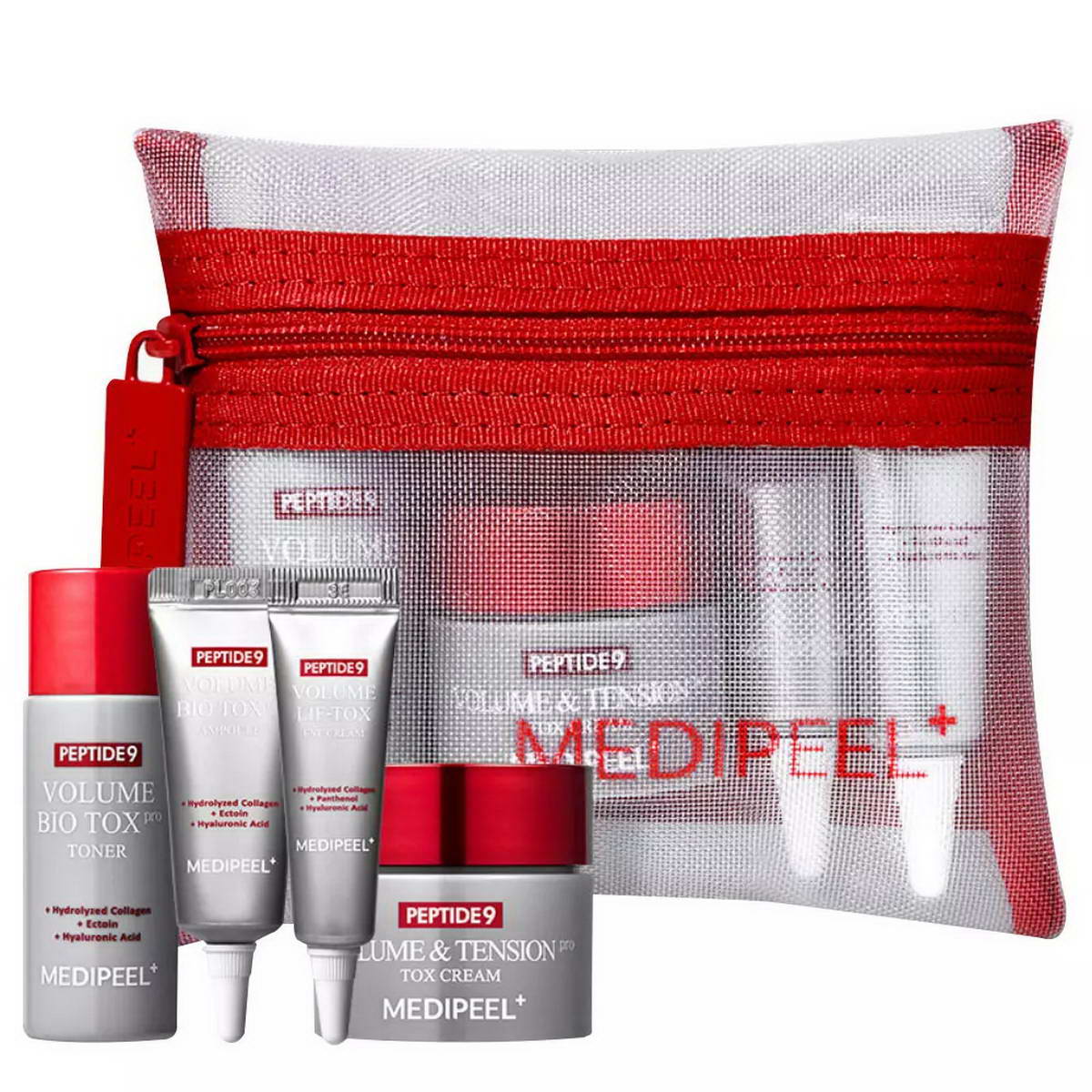 Набір мініатюр для догляду за обличчям Medi-Peel 9 Volume Bio Tox Trial Kit