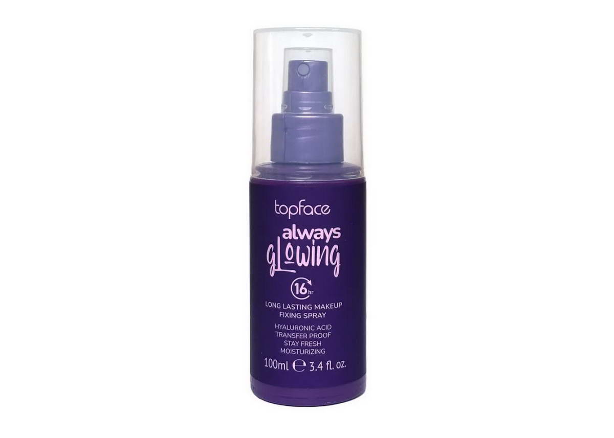 Спрей-фіксатор для макіяжу TopFace Always Glowing PT573 100 мл
