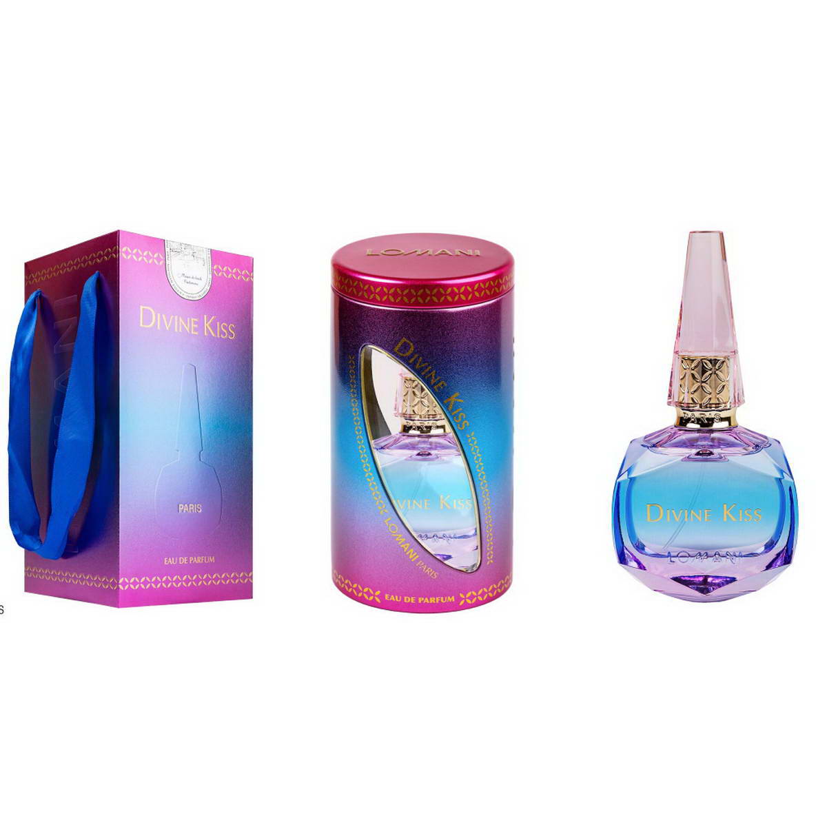 Парфумована вода жіноча Parfums Parour Lomani Divine Kiss 100 мл (MM32608)
